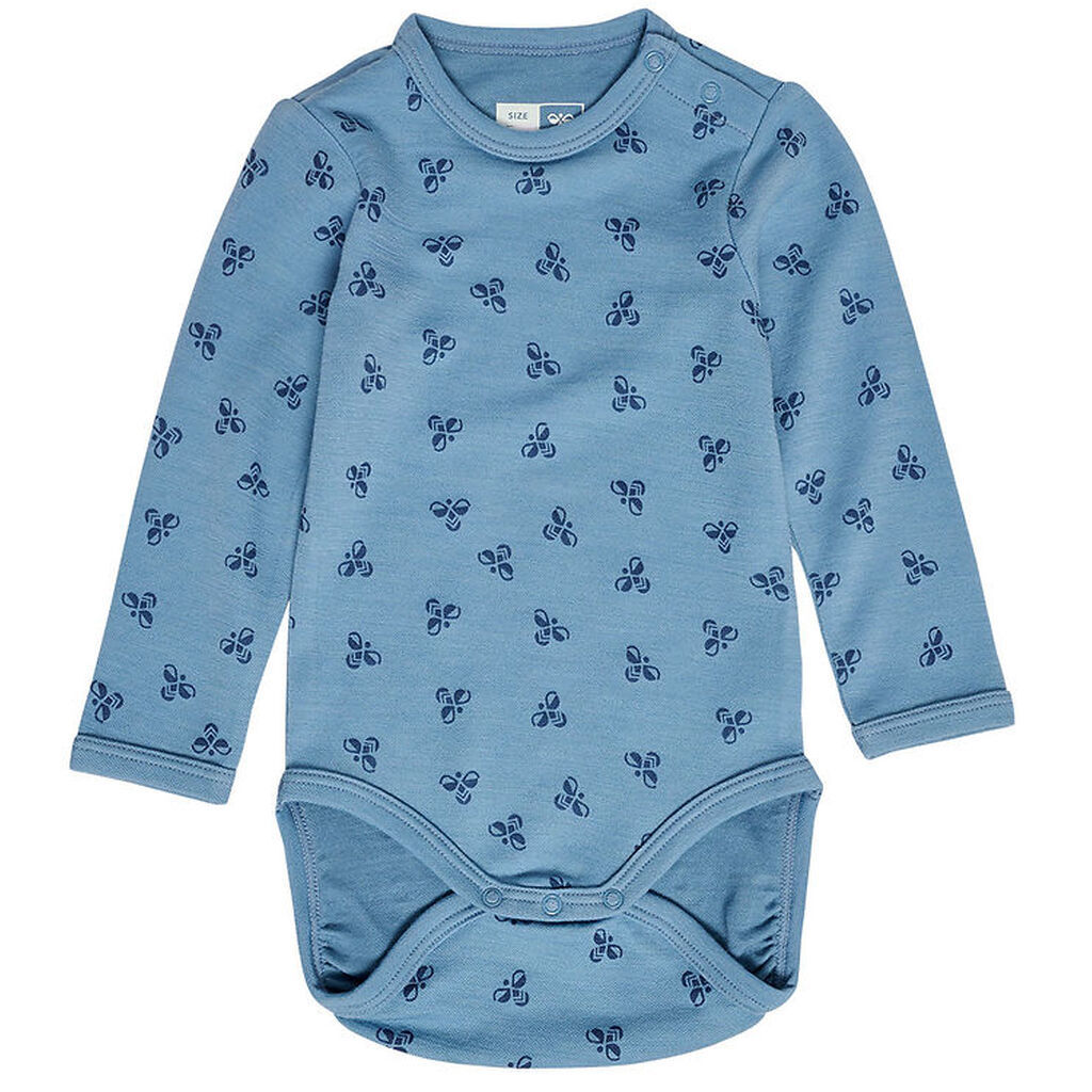 Hummel Body L/Æ - Uld - HmlBambo - Blue Shadow