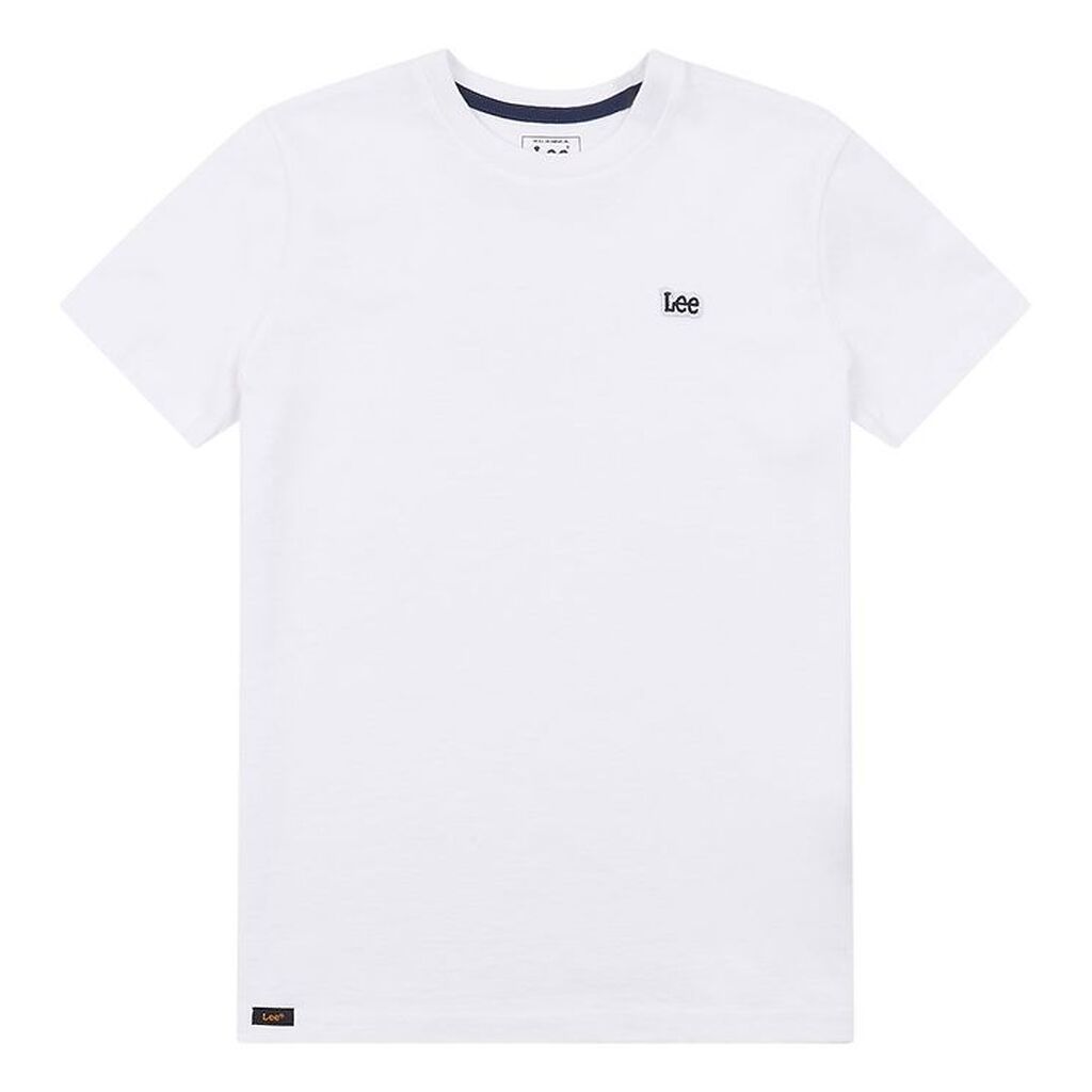Lee T-shirt - Badge - Bright White