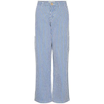 Sofie Schnoor Girls Jeans - Stribet - Blue