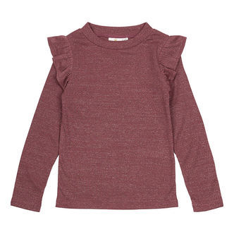The New Bluse - Rib - TnFarah - Crushed Berry