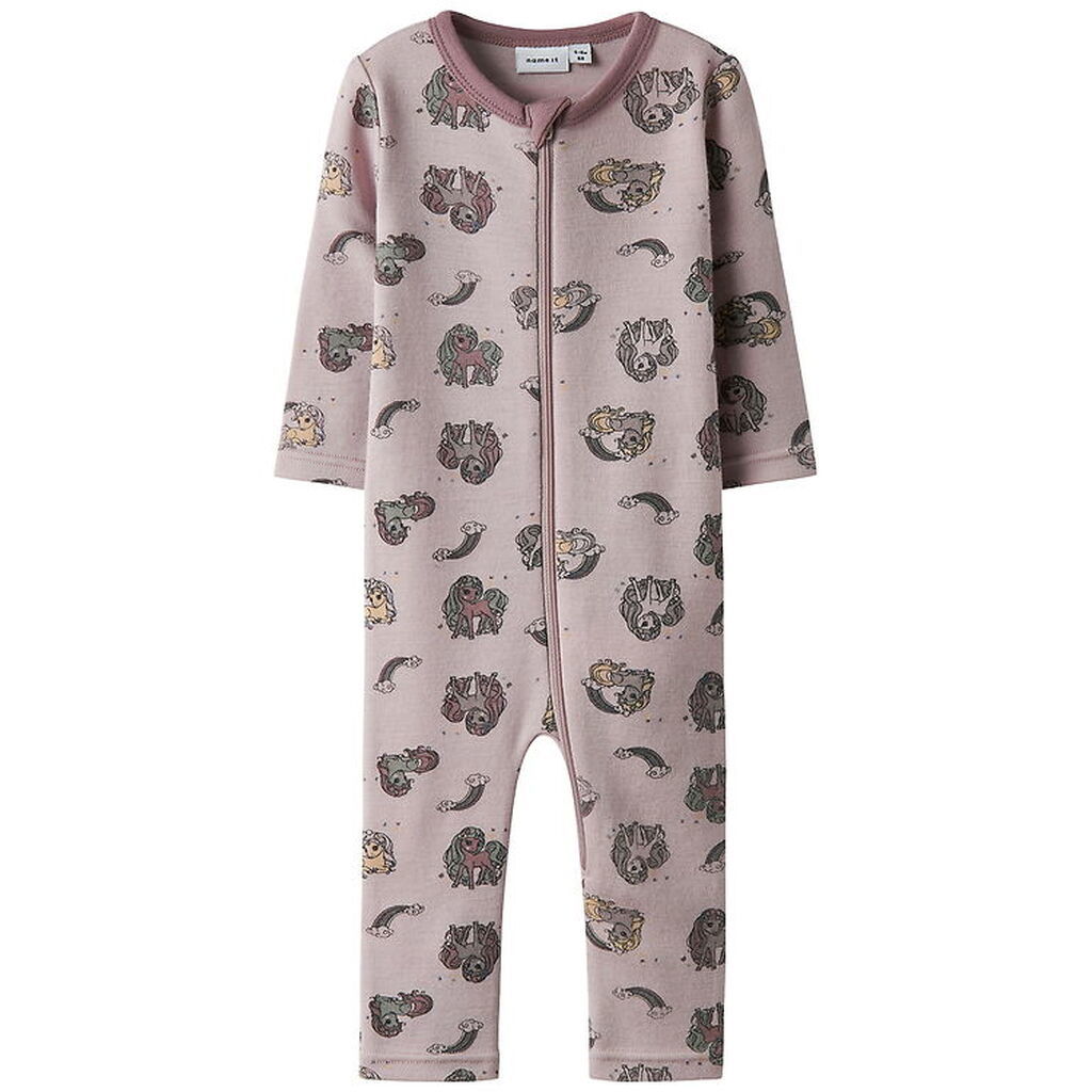 Name It Natdragt - Uld - NbfWillit - Shadow Gray/Unicorn