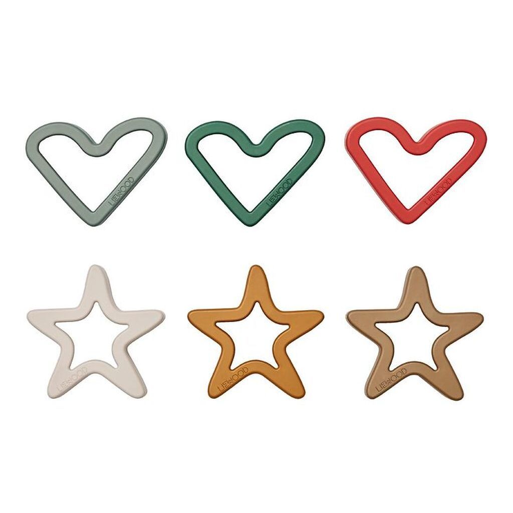 Liewood Småkageforme Sæt - Svend - Holiday Multi Mix
