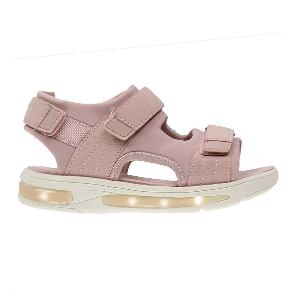 En Fant Sandaler - Velcro w. Light - Sepia Rose