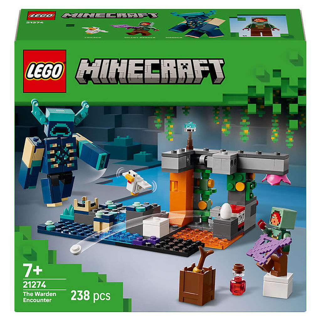 LEGOÂ® Minecraft - Warden-mødet 21274 - 238 Dele