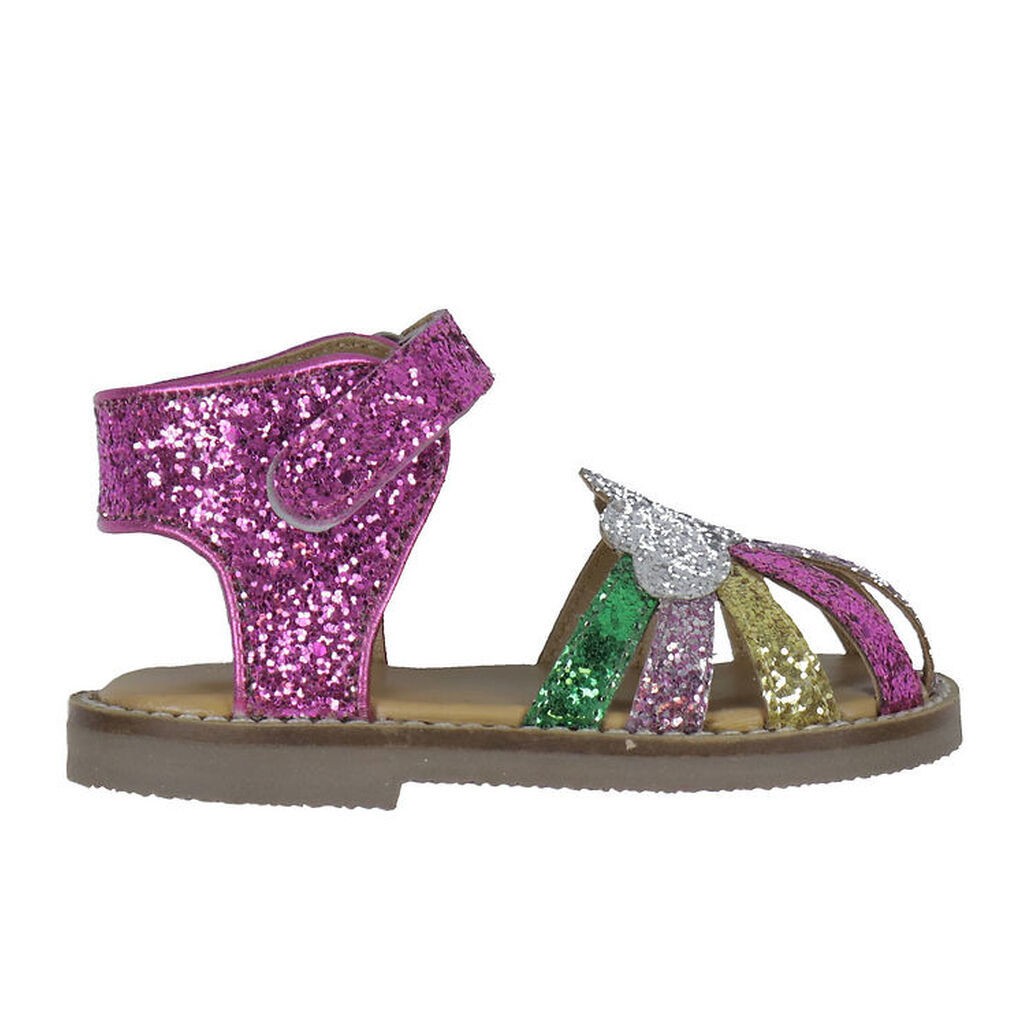 Konges Sløjd Sandaler - Rainbow - Flamingo Plume