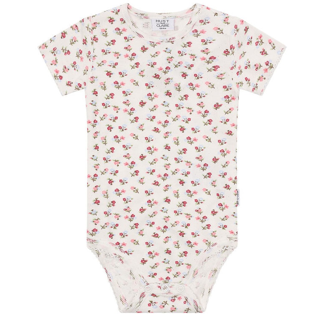 Hust and Claire Body k/æ - Bri - Ivory m. Blomster