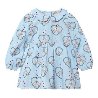 Fliink Tunika - Colombe - Dream Blue/Hjerter