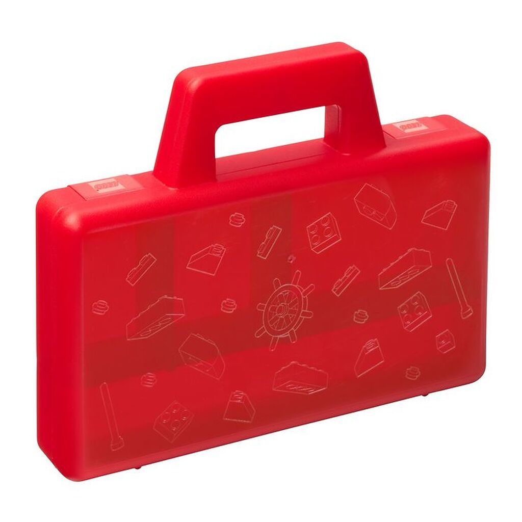 LEGOÂ® Storage Rejsekuffert - To Go - 16x19 - Rød