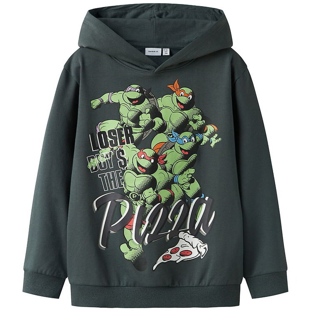 Name It Hættetrøje - NkmDaim - Turtles - Urban Chic