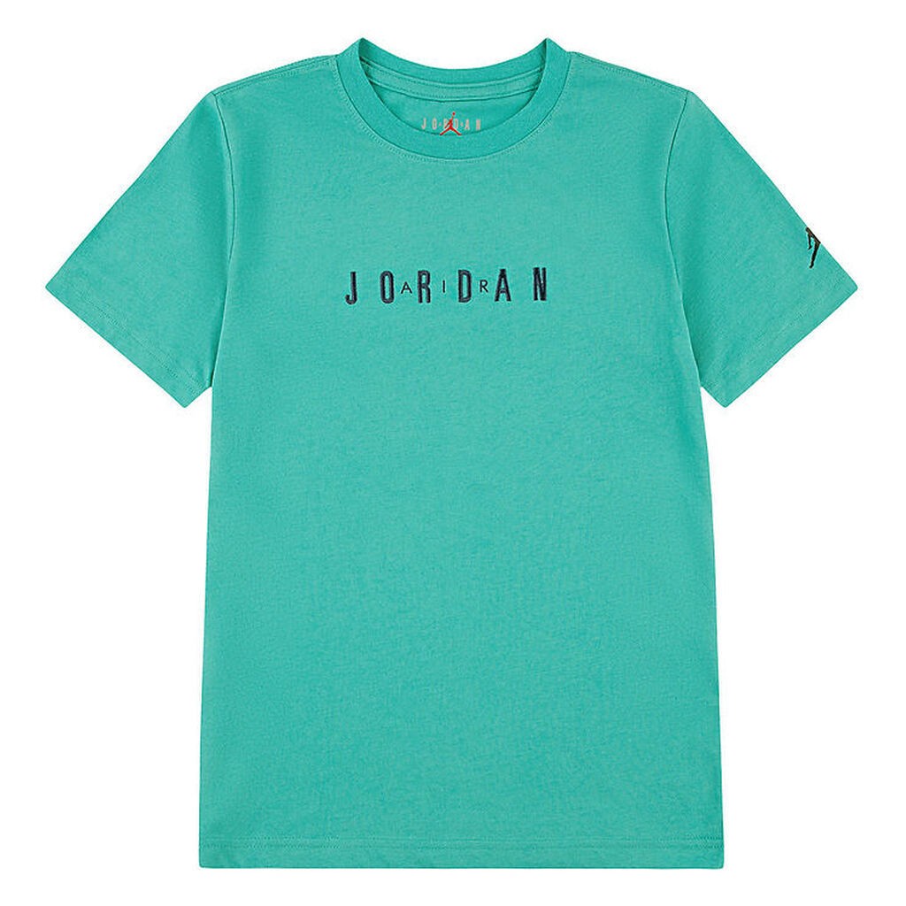 Jordan T-shirt - Washed Teal m. Print