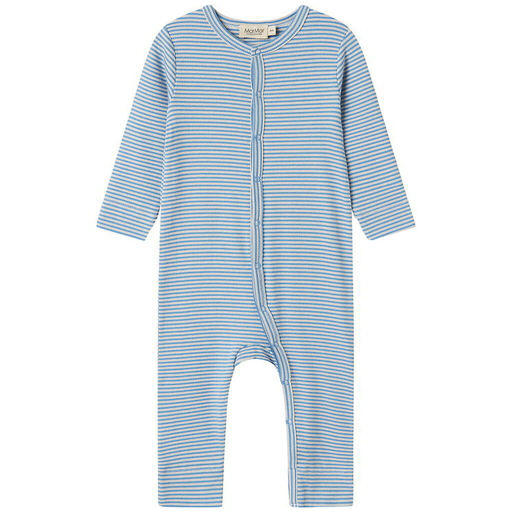 MarMar Heldragt - Rib - Modal - Ruka - Blue Stripe
