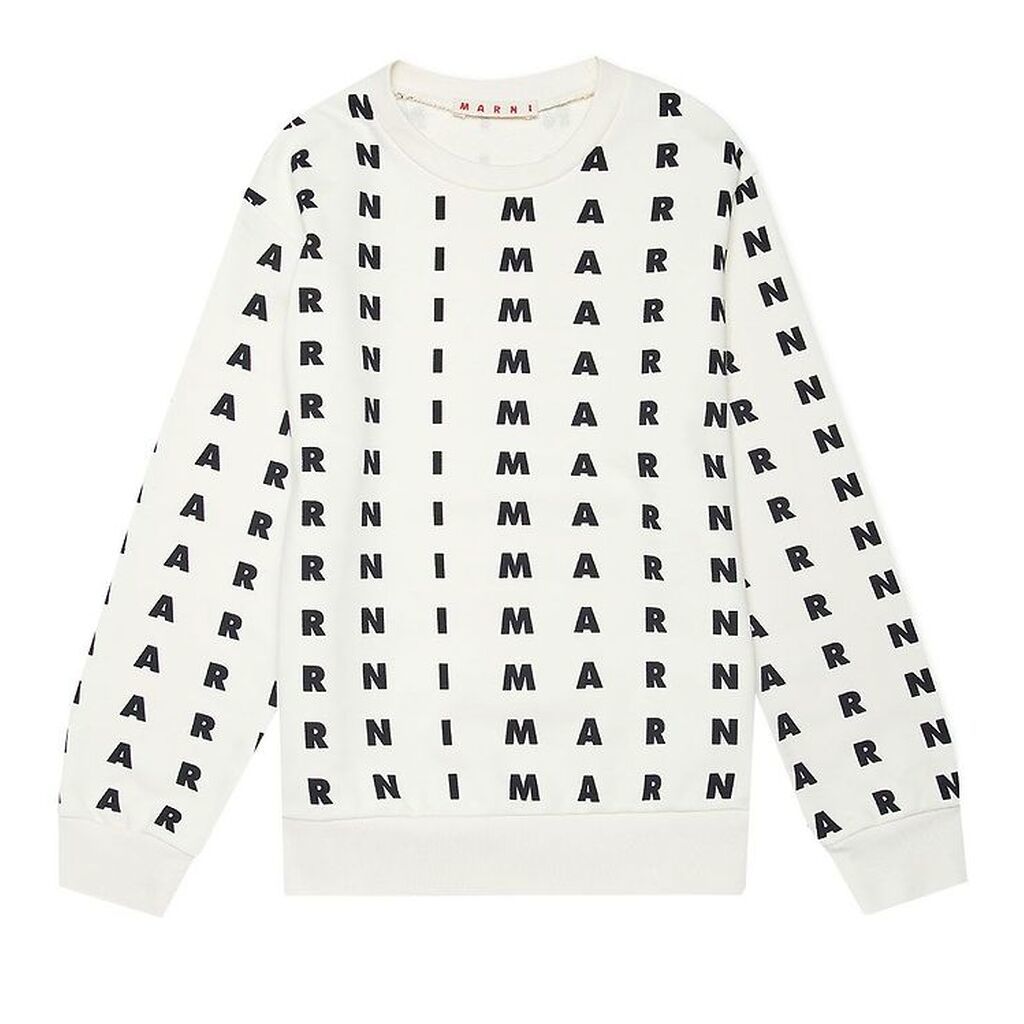 Marni Sweatshirt - Beige m. Sort