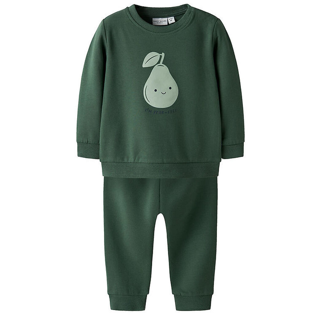 Name It Sweatsæt - NbmVonne - Garden Topiary/Pear