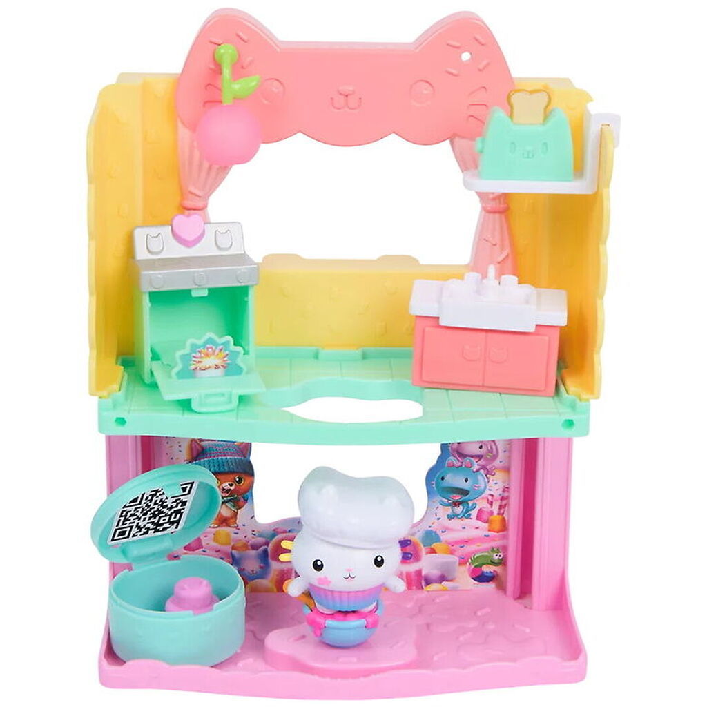 Gabby's Dollhouse Legetøj - Potal Rooms - Cakey's Sprinkle Cake-