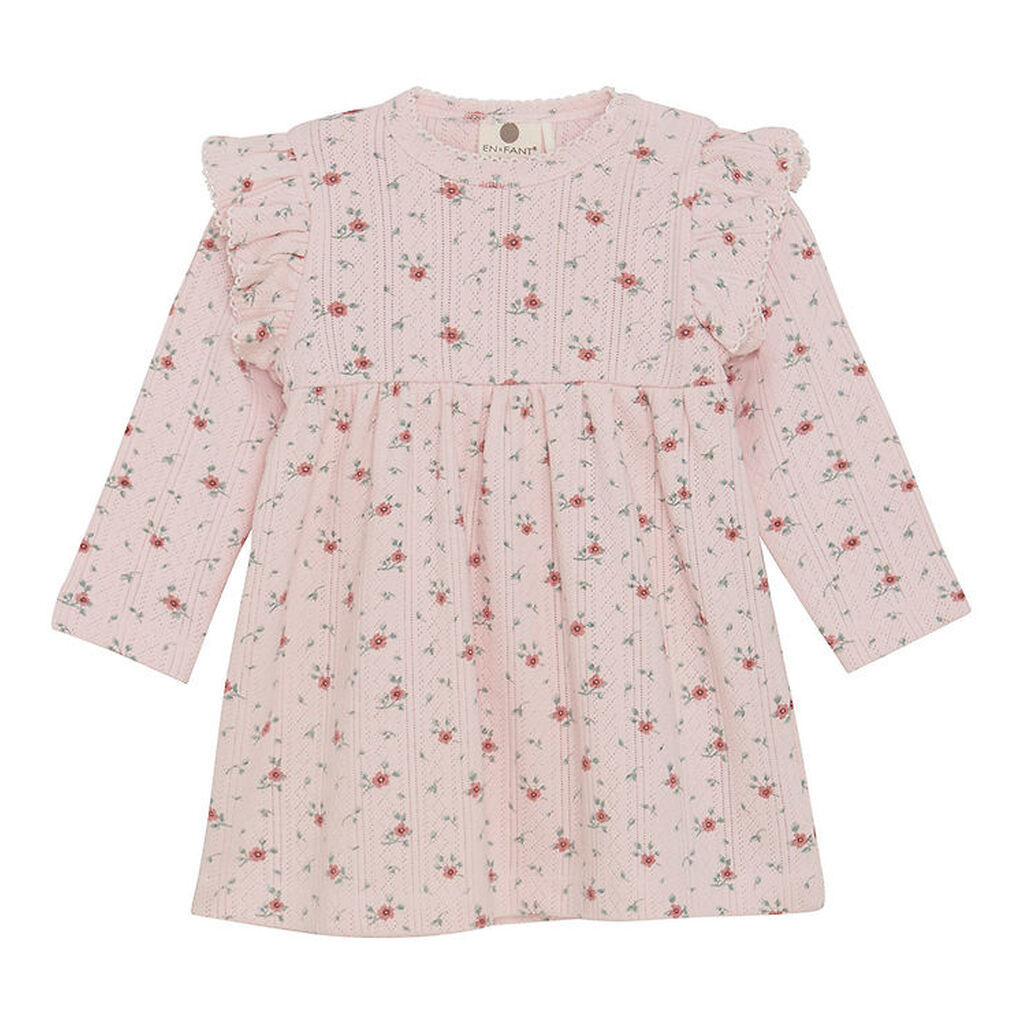 En Fant Kjole - Pointelle - Veiled Rose
