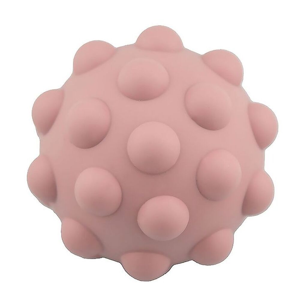 Tiny Tot Bold - Sensory Silicone Fidget Ball - 10 cm - Blush