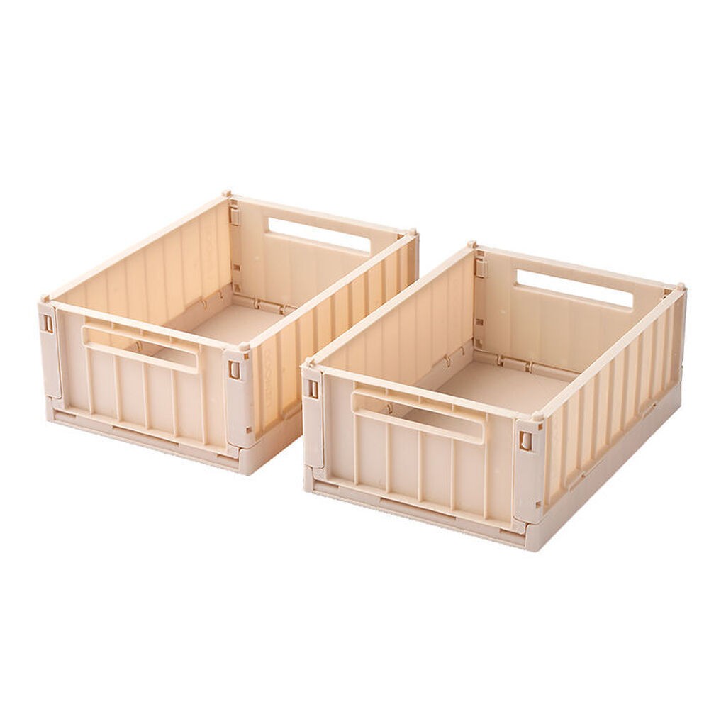 Liewood Foldekasser - 25x18x9,5 x Small - 2-Pak - Apple Blossom