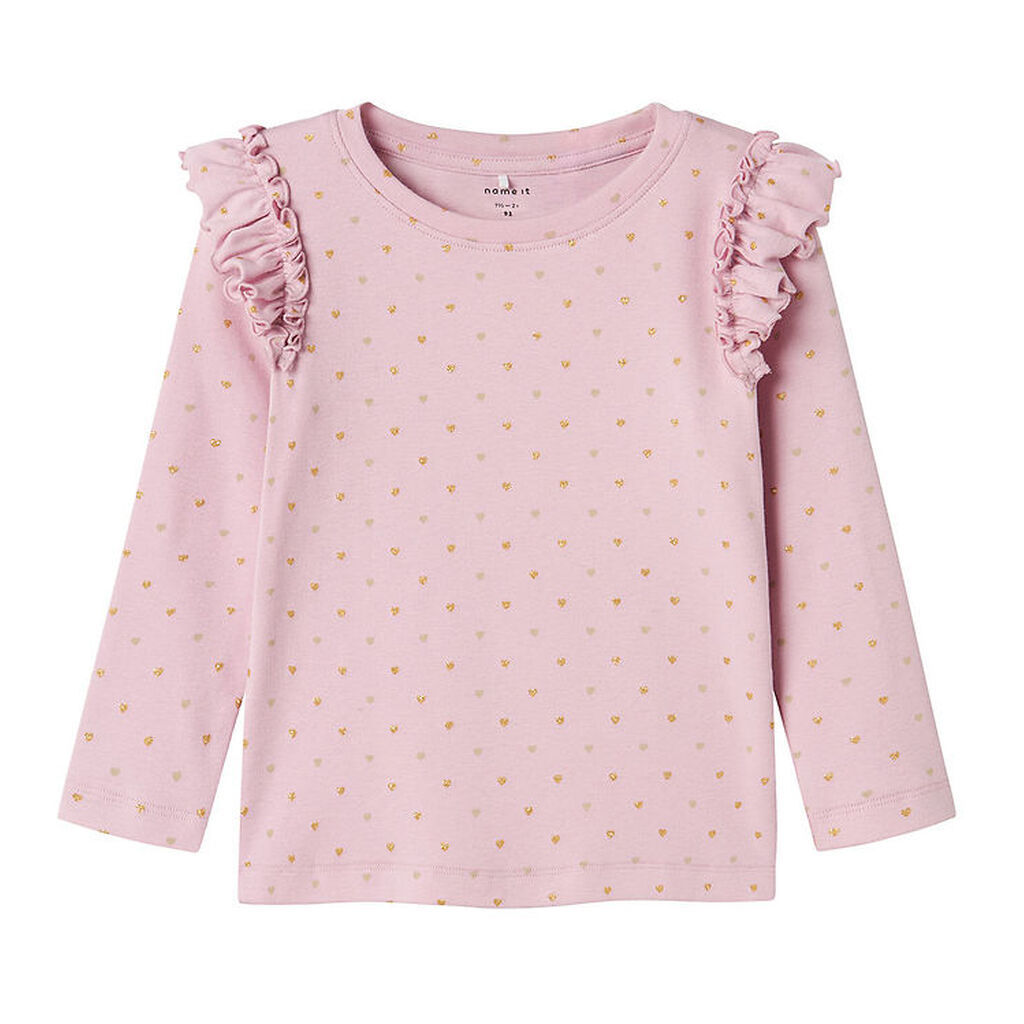 Name It Bluse - NmfSophie - Corsage m. Hjerter