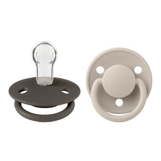 Bibs De Lux Sutter - 2-pak - Rund - Sand/Iron