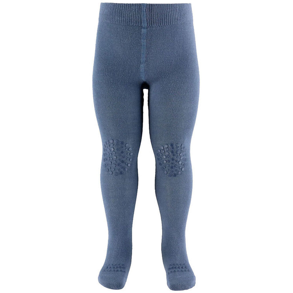 GoBabyGo Kravlestrømpebukser - Noos - Bambus - Stone Blue