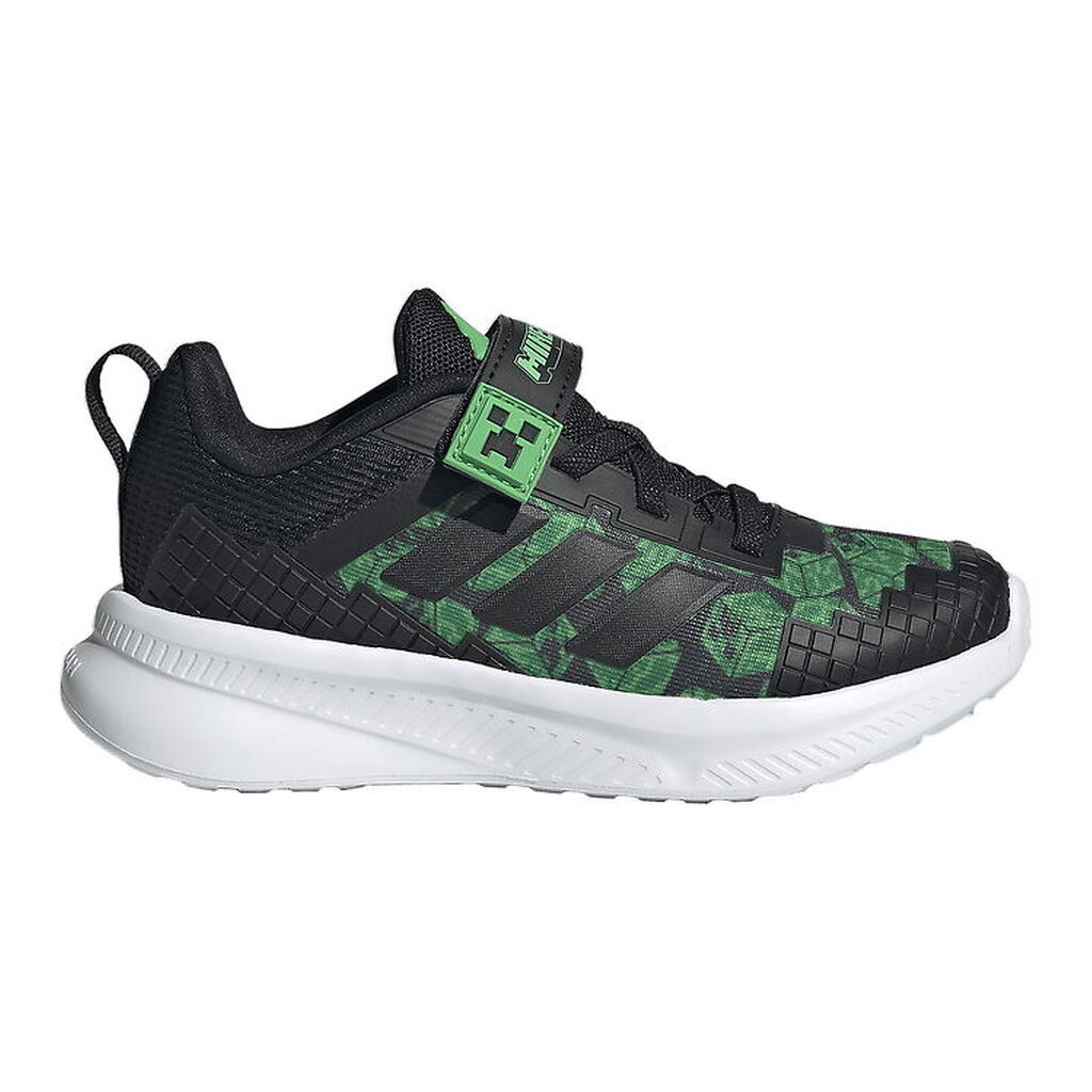 adidas Performance Sko - Minecraft Fortarun - Cblack/Ftww