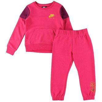 Nike Sweatsæt - Air - Pink Rush