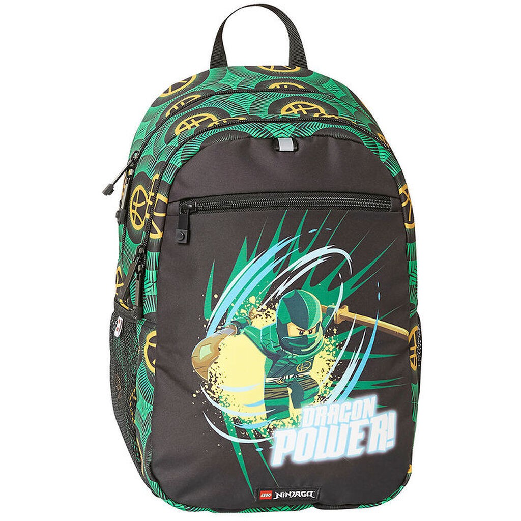 LEGOÂ® Ninjago Rygsæk - Sort/Grøn m. Print
