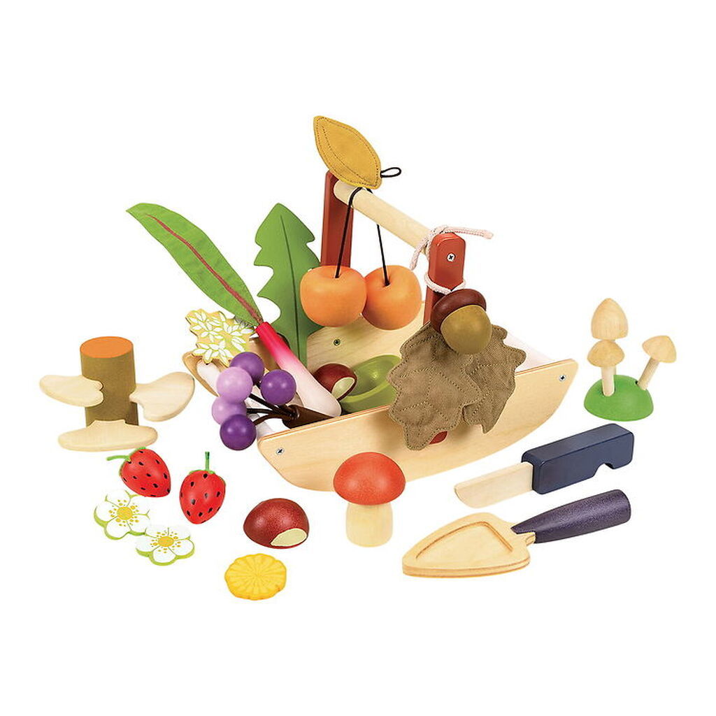 Tender Leaf Trælegetøj - Skovens Spisekammer - 27 Dele