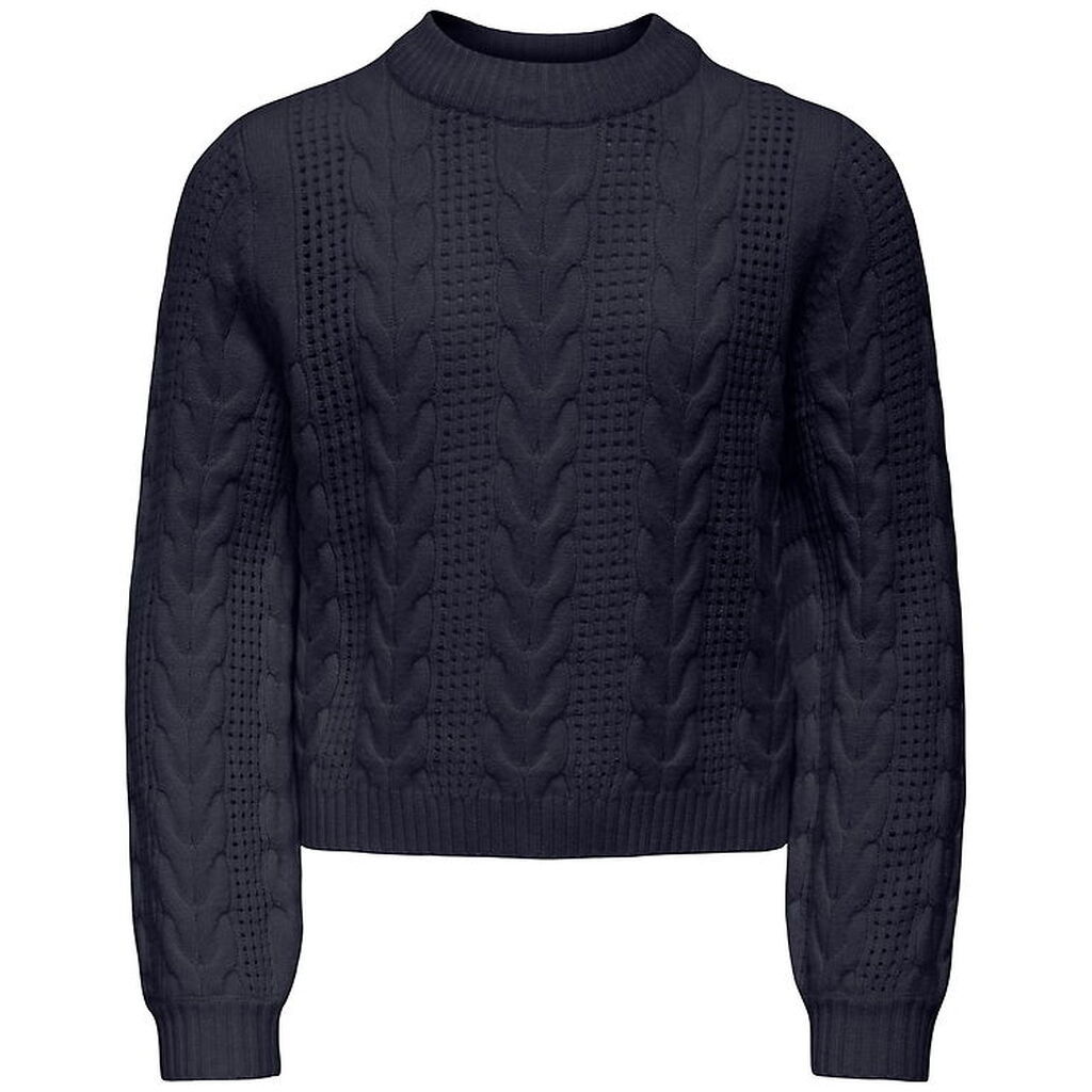 Kids Only Bluse - Strik - Viskoseblanding - KogRubina - Night Sk