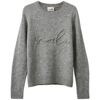 Sofie Schnoor Bluse - Strik - Grey Melange