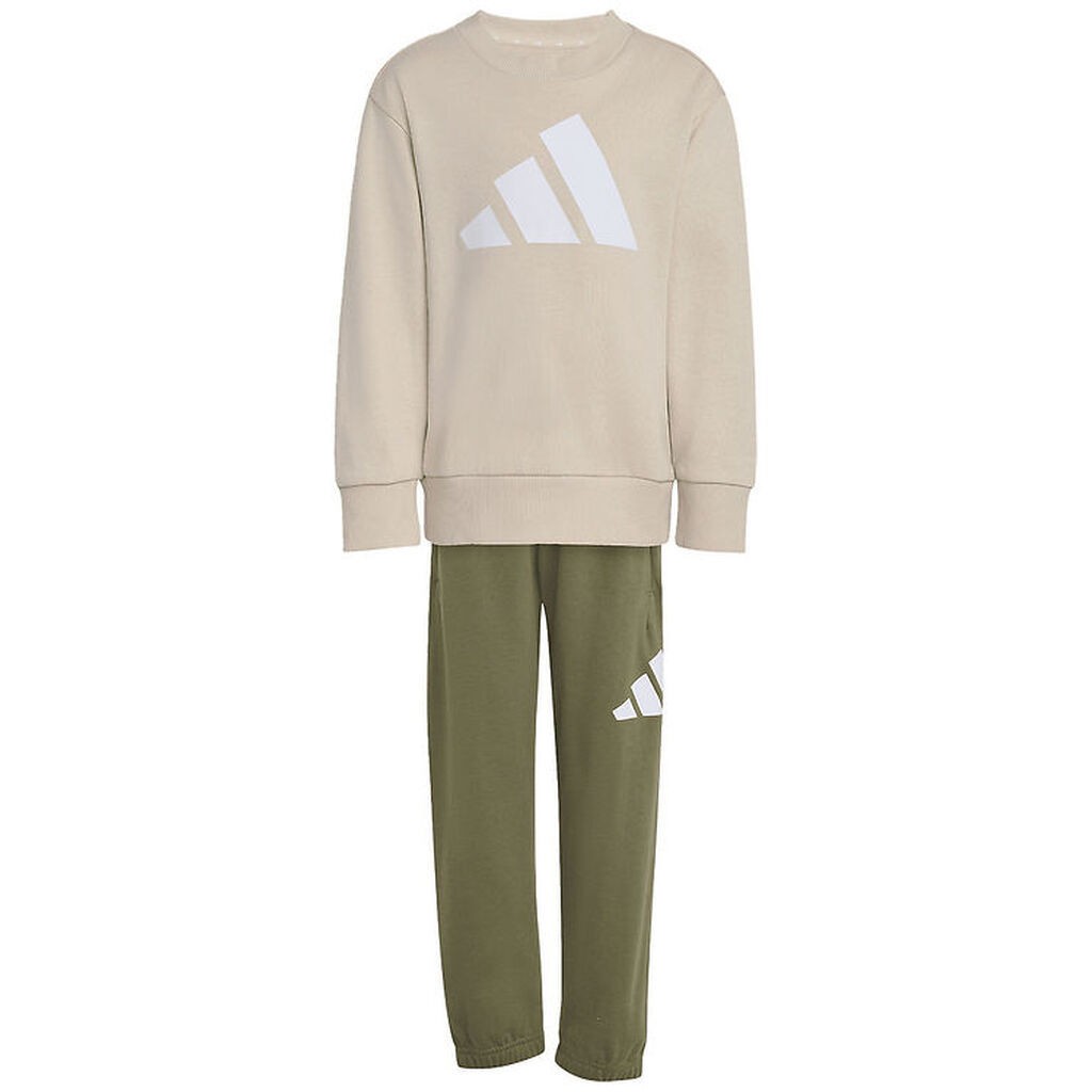 adidas Performance Sweatsæt - Crystal Linen/Hvid