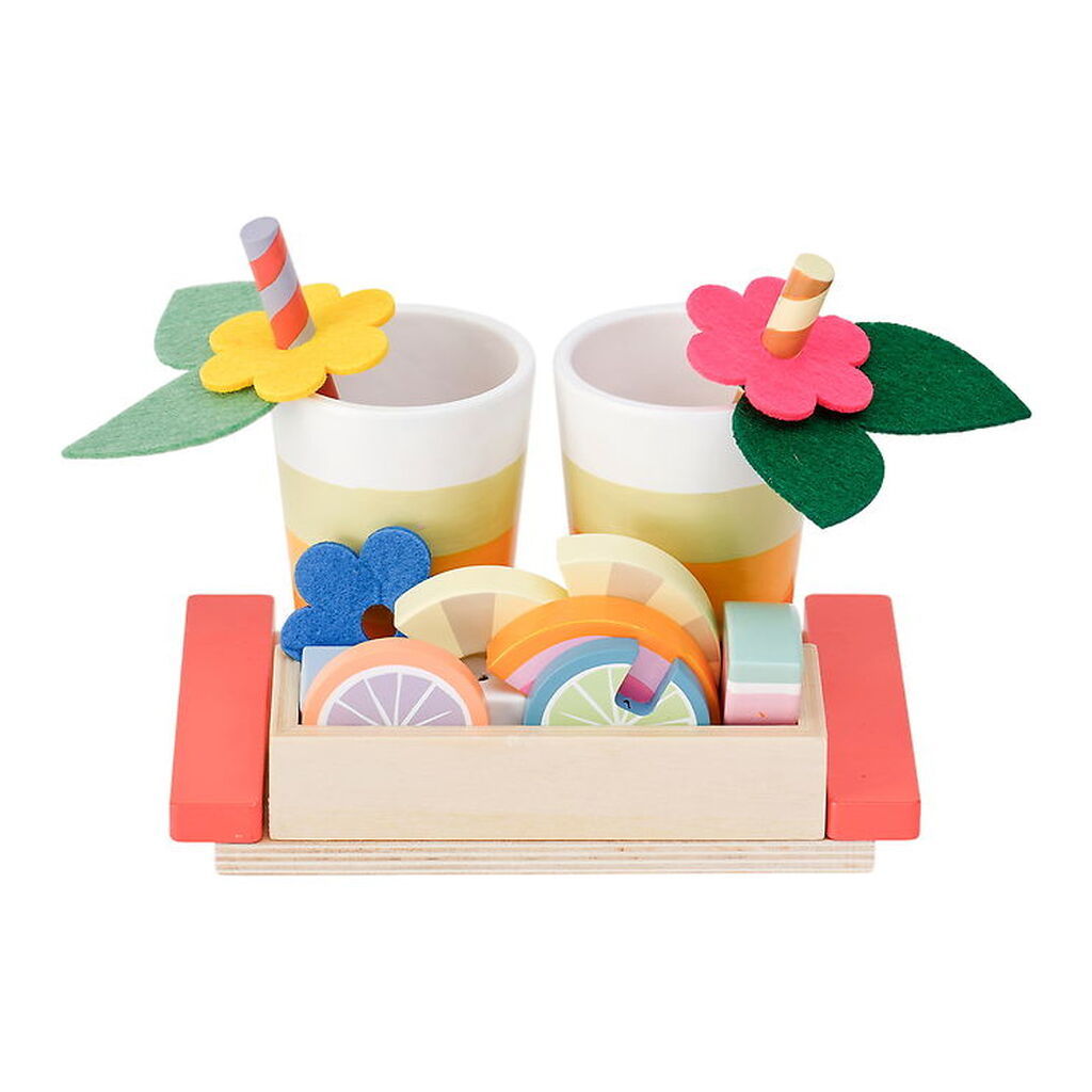 Kids Concept Legemad - Træ - Drikkesæt