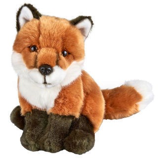 Living Nature Bamse - 28x14 cm - Ræv - Medium - Orange