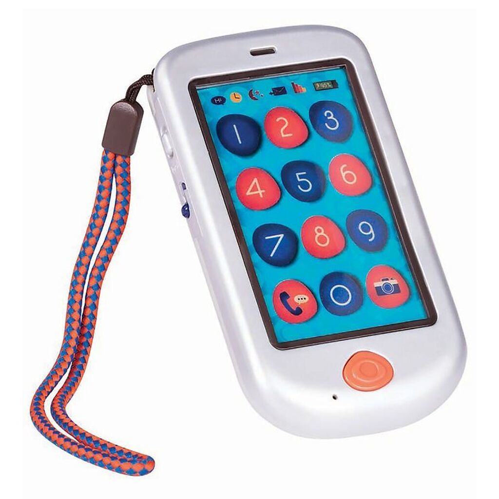 B. toys Telefon - Legetøj - Hi Phone - Sølv