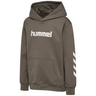 Hummel Hættetrøje - HmlJR - Dark Night m. Logo