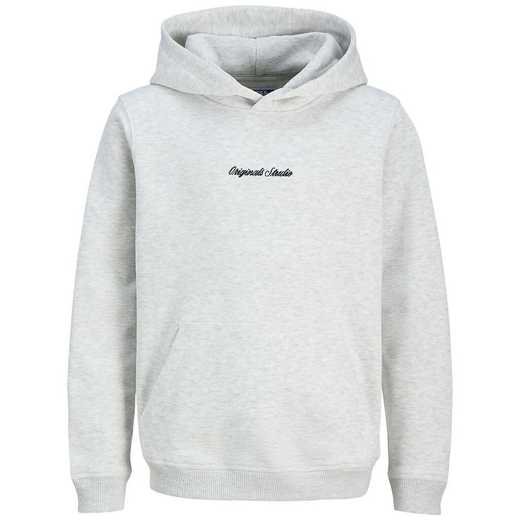 Jack & Jones Hættetrøje - Noos - JorNorrebro - White Melange