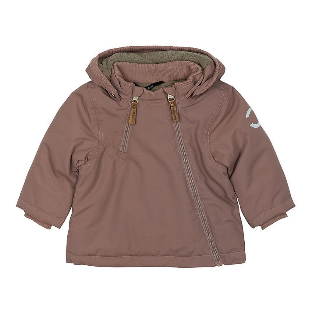 Mikk-Line Vinterjakke - Solid - Twilight Mauve