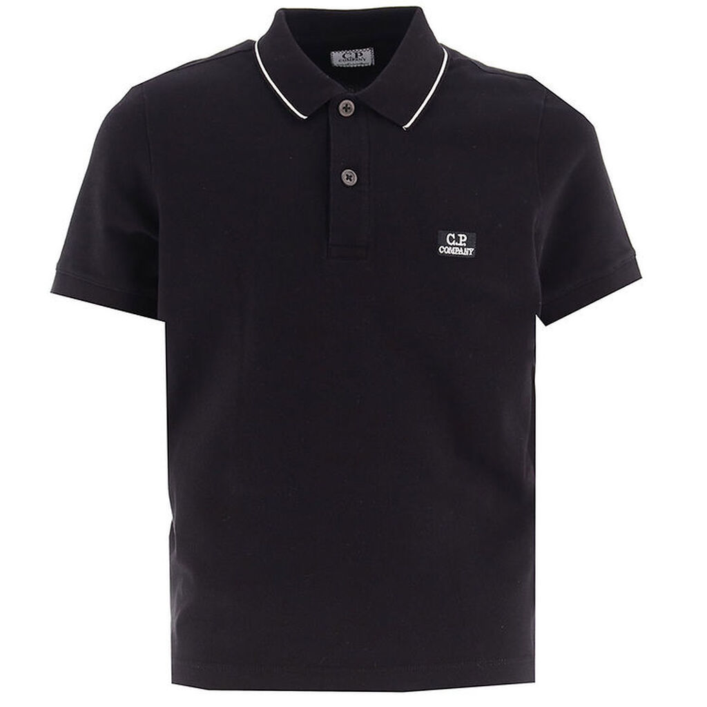 C.P. Company Polo - Sort m. Hvid