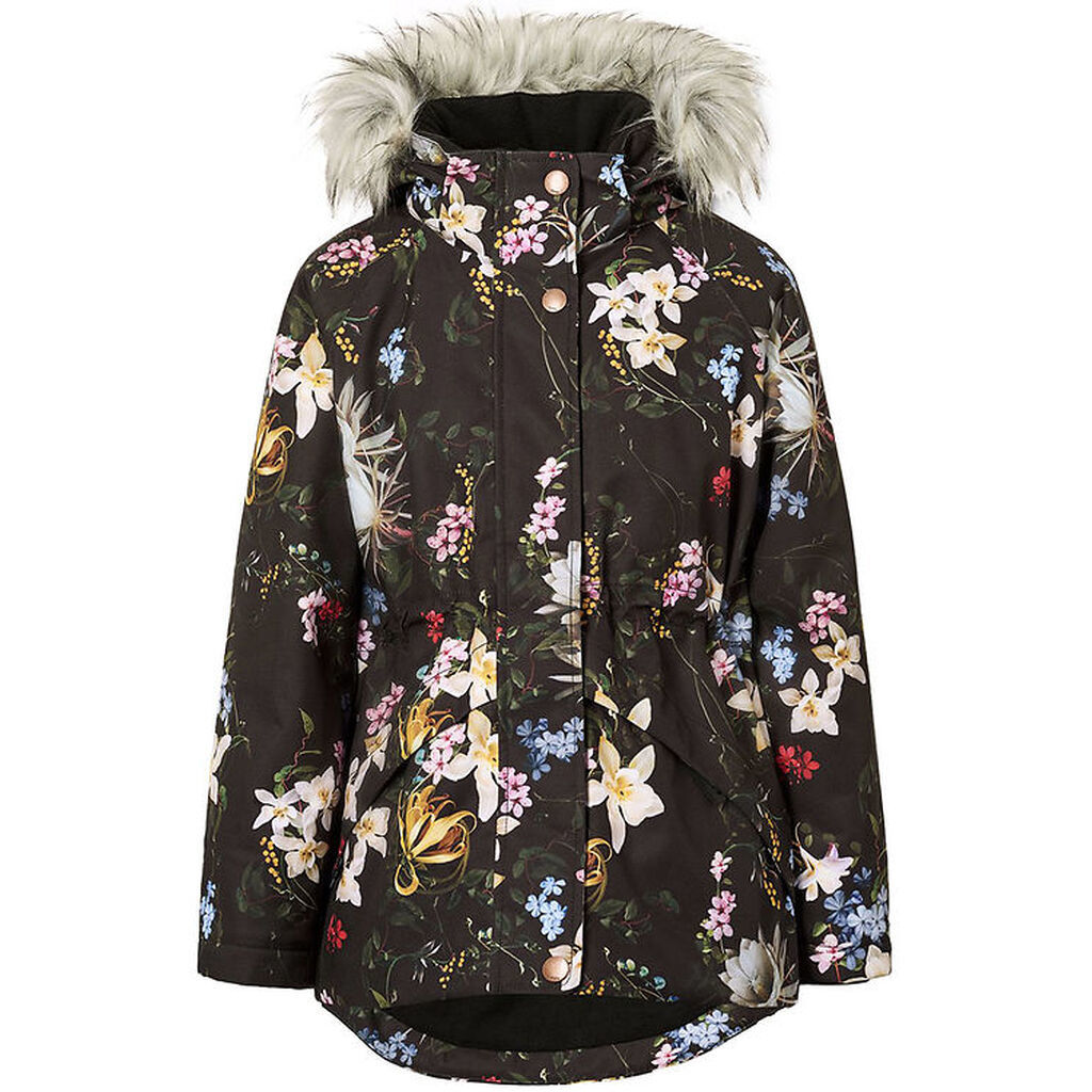 Molo Vinterjakke - Cathy Fur - Paisley Flowers