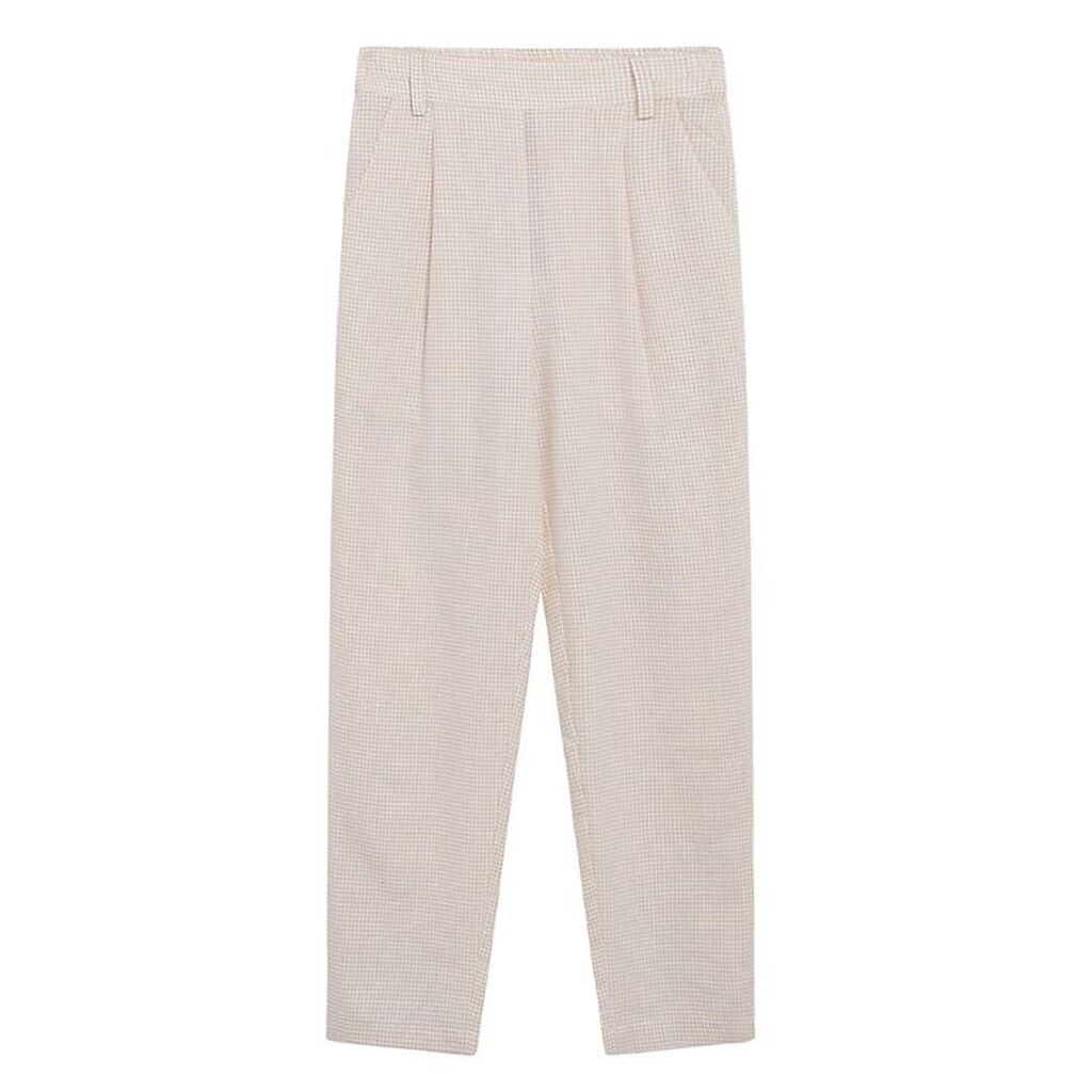 Grunt Bukser - Liv Check Pant - Nature