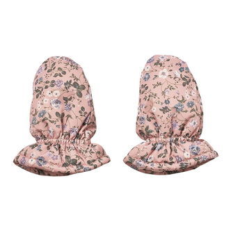 Wheat Luffer m. Fleece - Muffu - Rose Powder Flowers