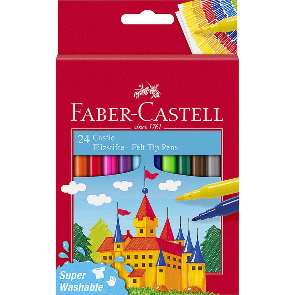 Faber-Castell Tuscher - 24 stk
