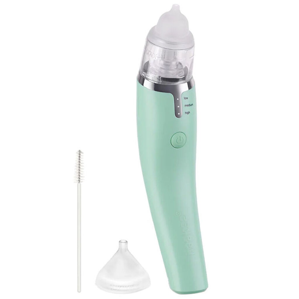 Haakaa Næsesuger - Elektrisk/Genopladelig - Grøn