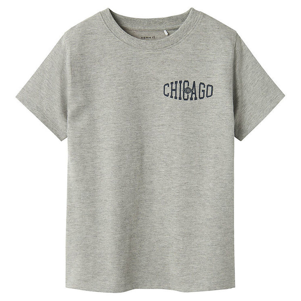 Name It T-shirt - NkmBileo - Grey Melange