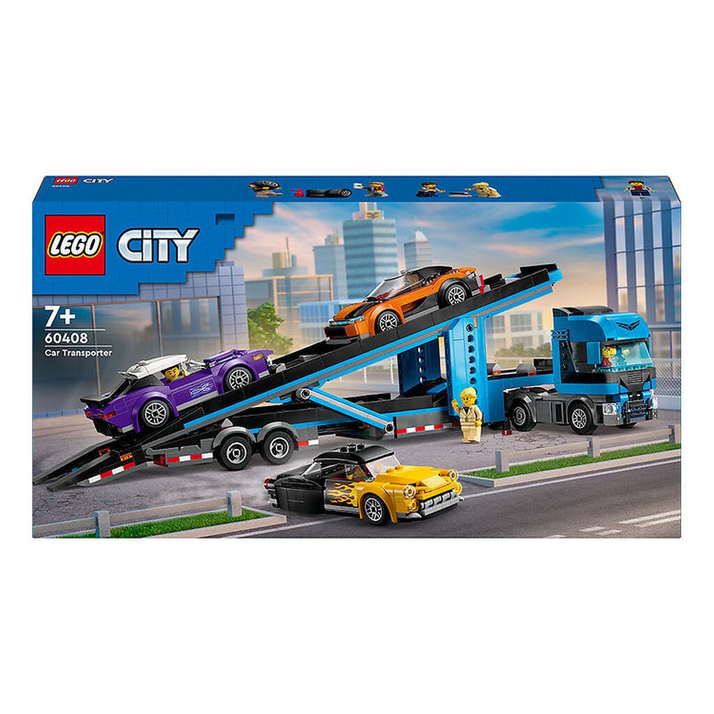 LEGOÂ® City - Biltransport Med Sportsvogne 60408 - 998 Dele