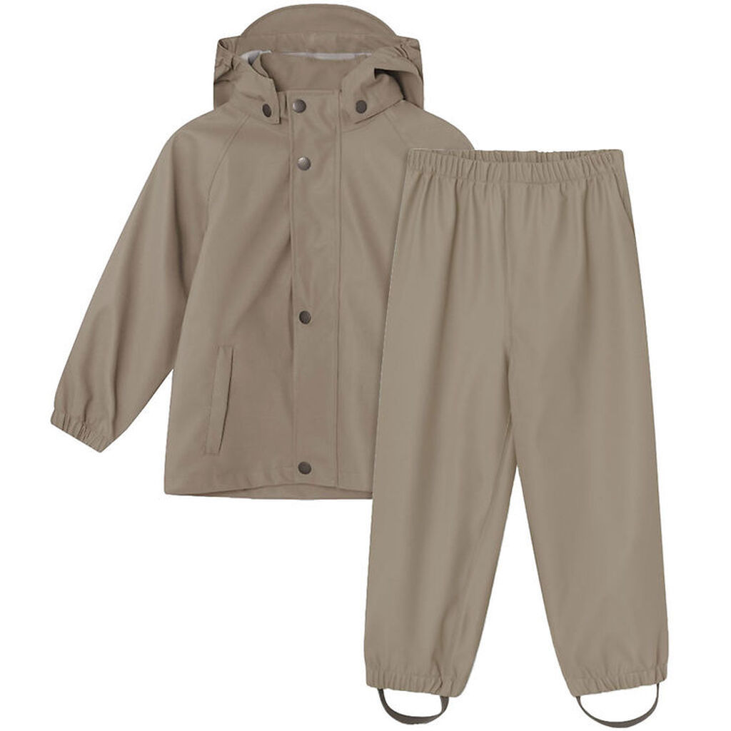 Mini A Ture Regntøj - PU - MatReinar - Grey Brown