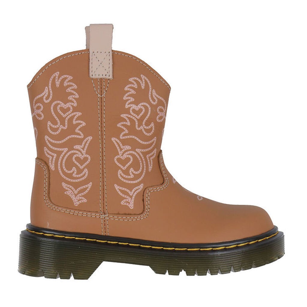 Dr. Martens Støvler - Strixton J - Dark Tan Classic Nappa