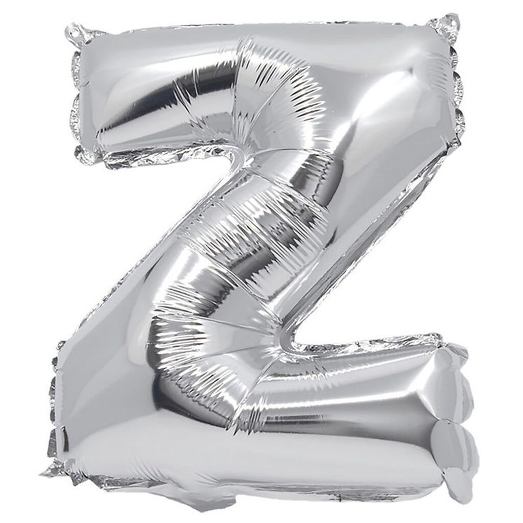 Decorata Party Foileballon - 30 cm - Z - Sølv