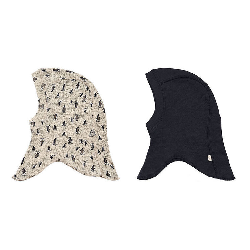 Wheat Elefanthuer - 1-lags - 2-pak - Uld - Felix - Blue