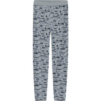 Hust and Claire Leggings - Uld/Bambus - Laki - Blue Wind